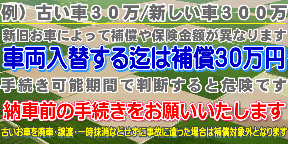※ドライバー保険の取扱は御座いません。